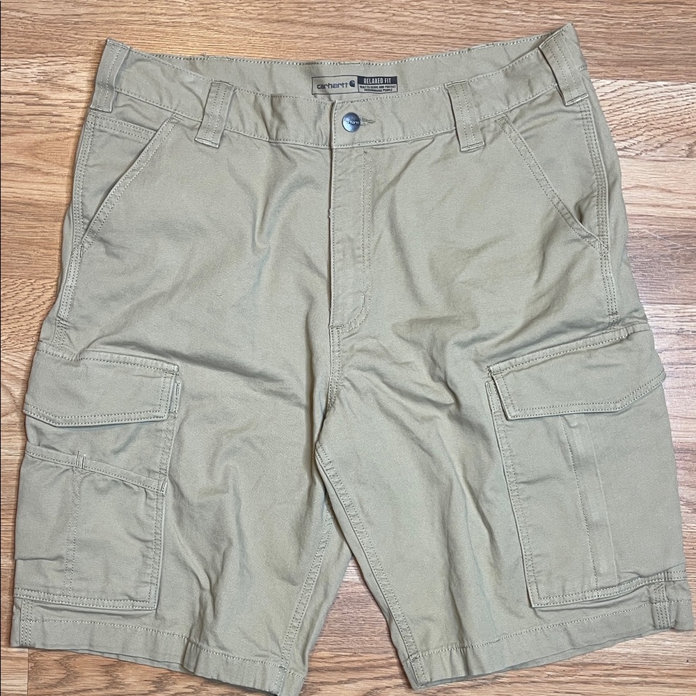 Carhartt Men's Khaki Cargo Shorts